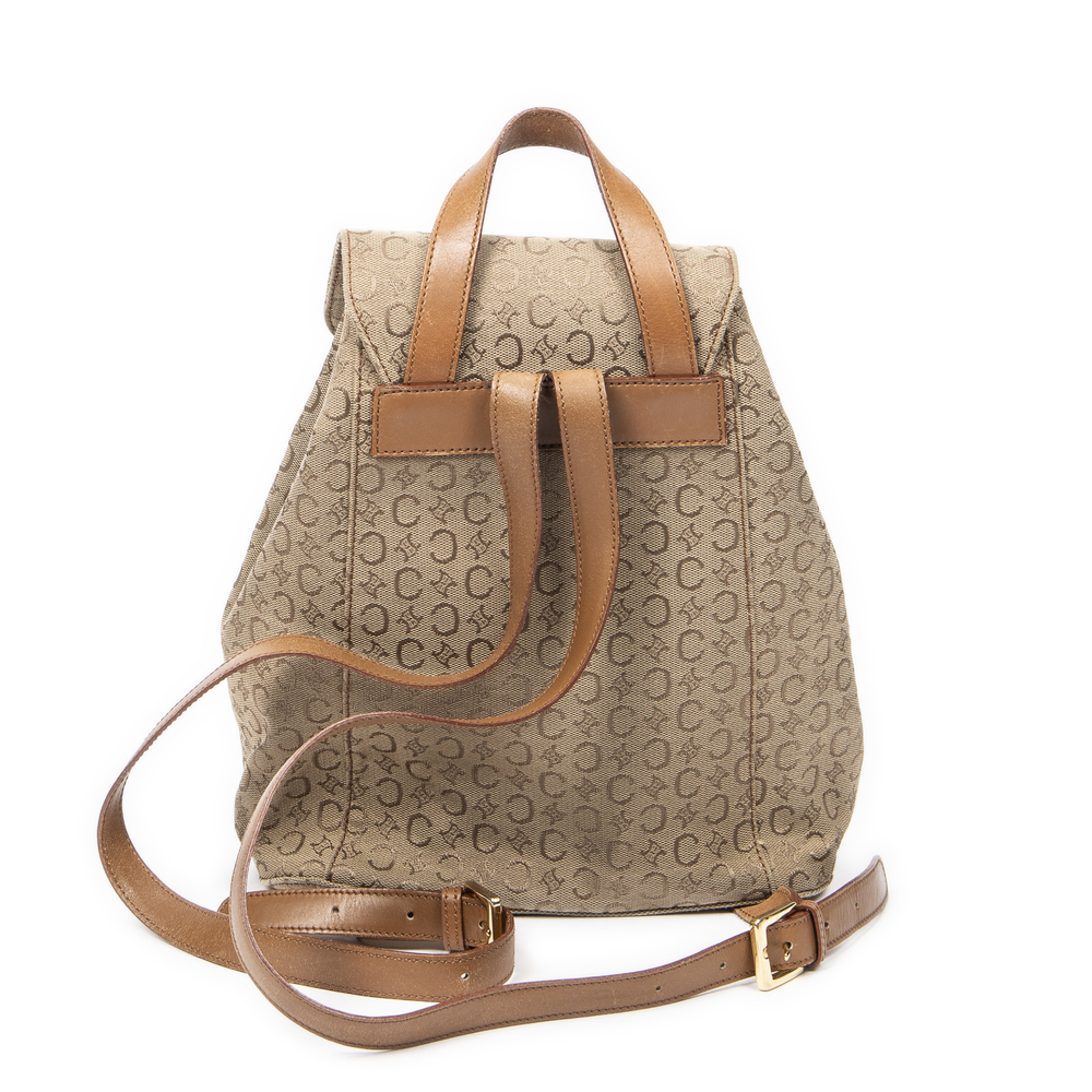 Celine Front Zip Drawstring Backpack - Picture 5 of 11